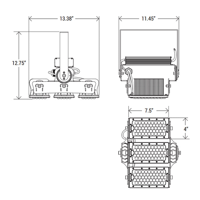 CLFL1 Series 300W LED Flood Light