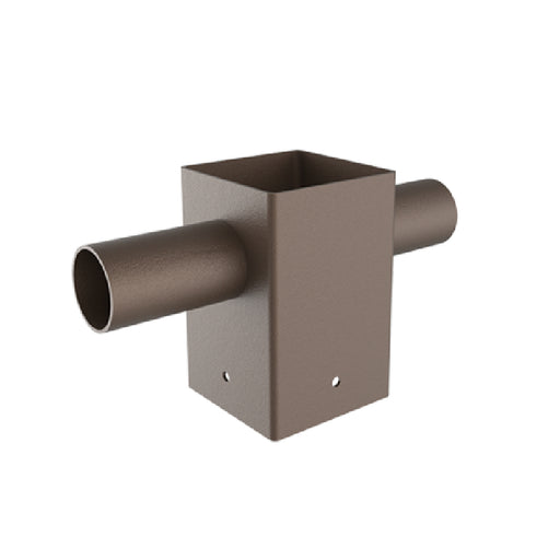 PT-AL-P-HST2-2 Horizontal Square Tenon Pole Bracket