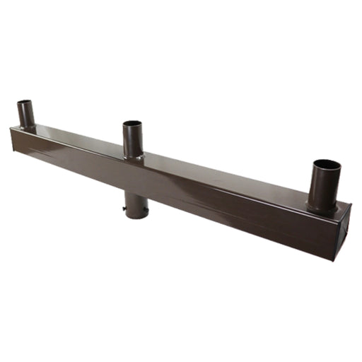 PT-AL-P-VRT2-3 Vertical Round Tenon Pole Bracket