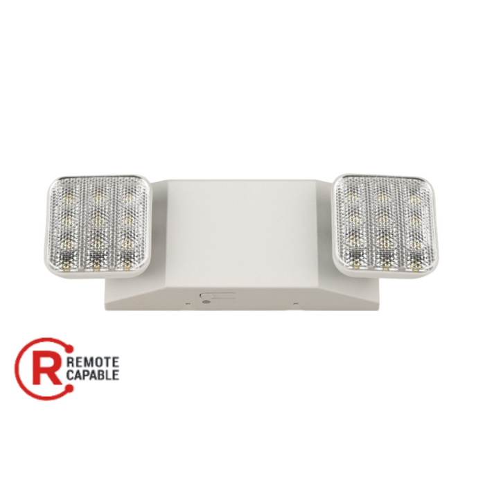 PT-EML-S Series Square LED Double Head Emergency Light with Remote Capability