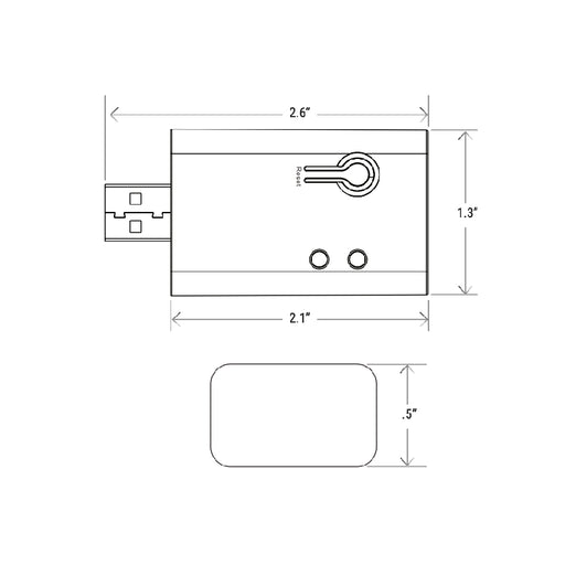 PT-GTB-D-BT Gateway Bridge USB-A Dongle