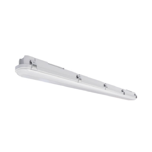 8' LED Vaportight Luminaire with CCT and Wattage Selector