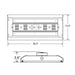 4' 210W LED Linear High Bay with CCT Selectable