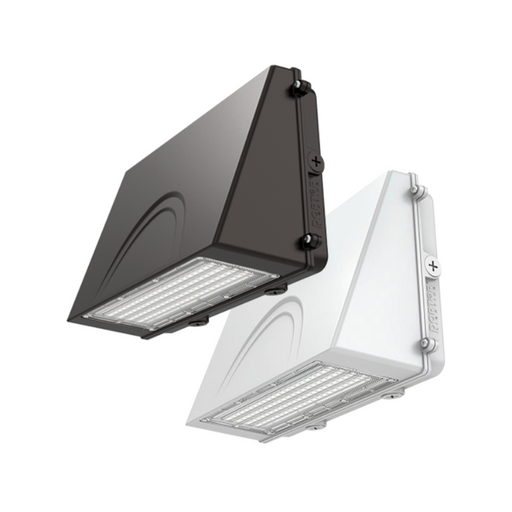 PT-WPF Series 72W/96W/120W Architectural Full Cut-Off LED Wall Pack with Photocell, 3CCT Selectable