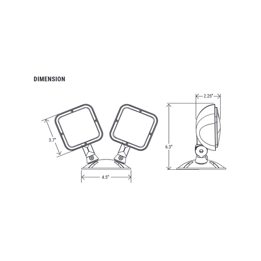 EML-S-WL-2 LED Outdoor Thermoplastic Remote Head