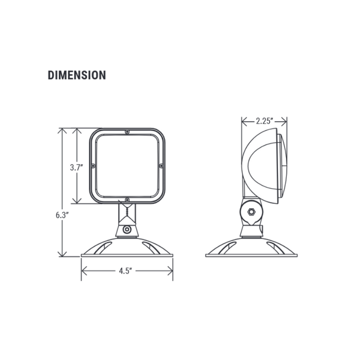 EML-S-WL-1 LED Outdoor Thermoplastic Remote Head