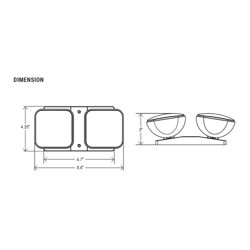 EML-S-DL-2 LED Indoor Thermoplastic Remote Head