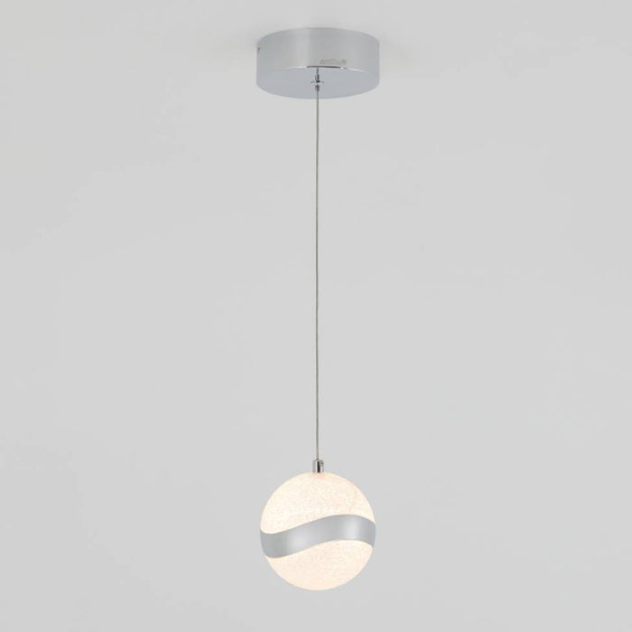 PDT-1WA Wavey 1-lt 5" LED Pendant