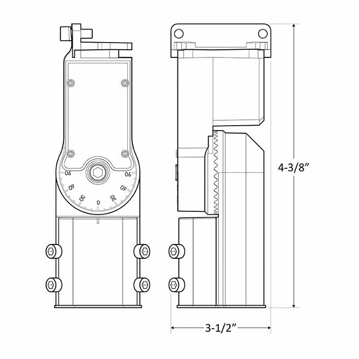 LFX-SF Slip Fitter for Floodlight