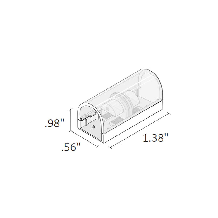 NEON BLAZE Side Bending, Strip to Strip Connector, 2-Pack