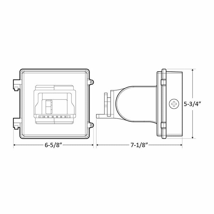 LFX-AWB Adjustable Wall Junction Box for LFX