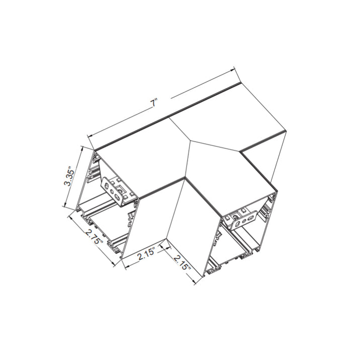 SCX T Section Corner Fixture Modules, CCT