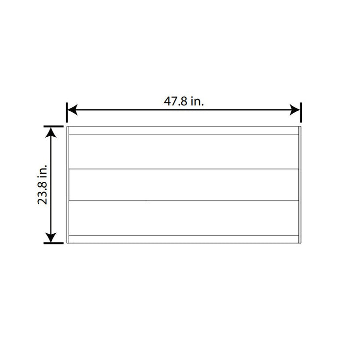 E5T4 2x4 34W/38W/45W LED Recessed Troffer with Emergency Battery Backup System, Selectable CCT